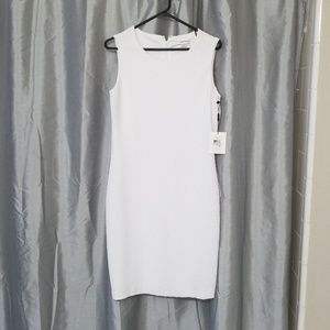 NWT Calvin Klein white dress